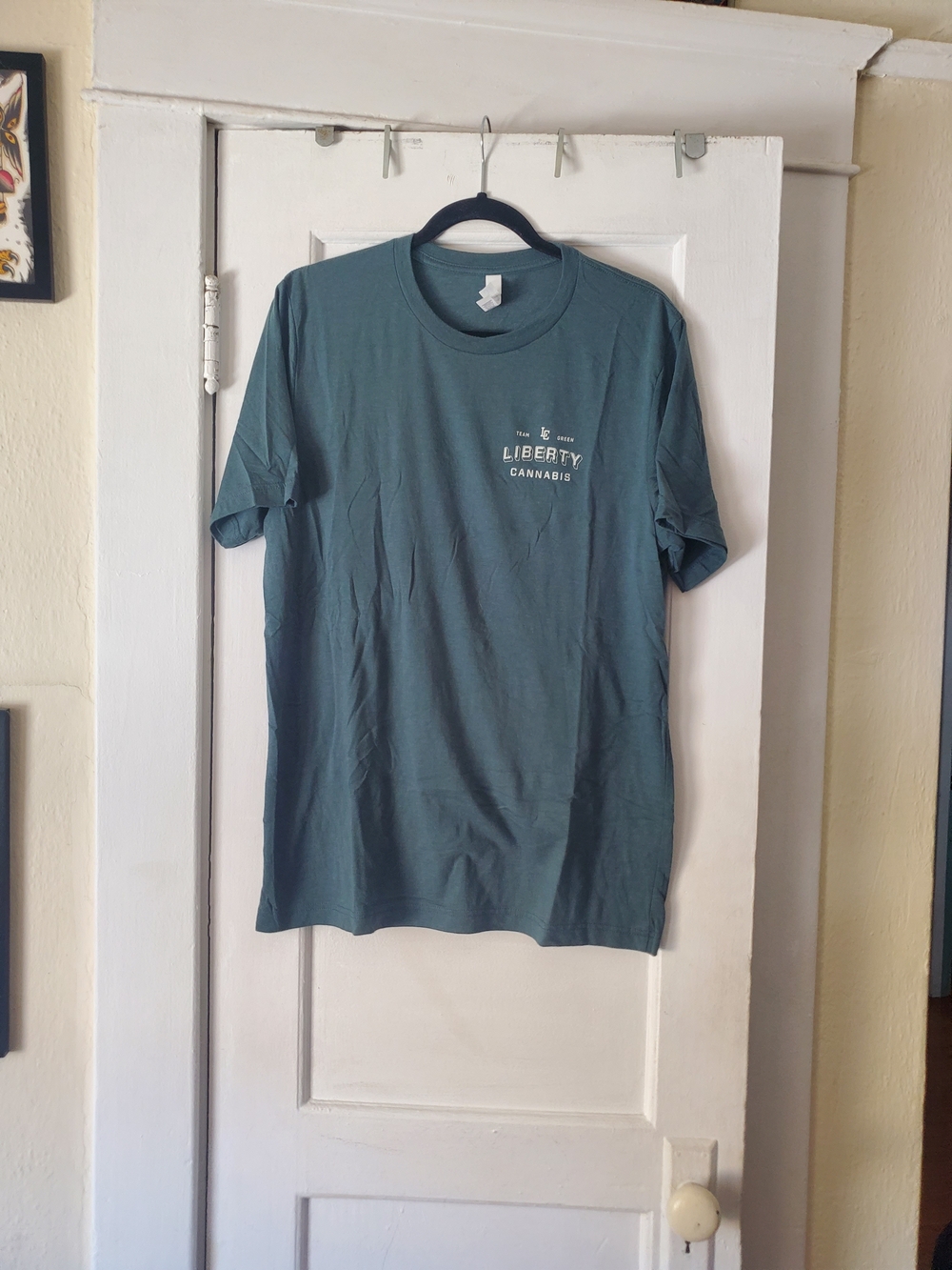 Liberty Cannabis Green Graphic T-shirt